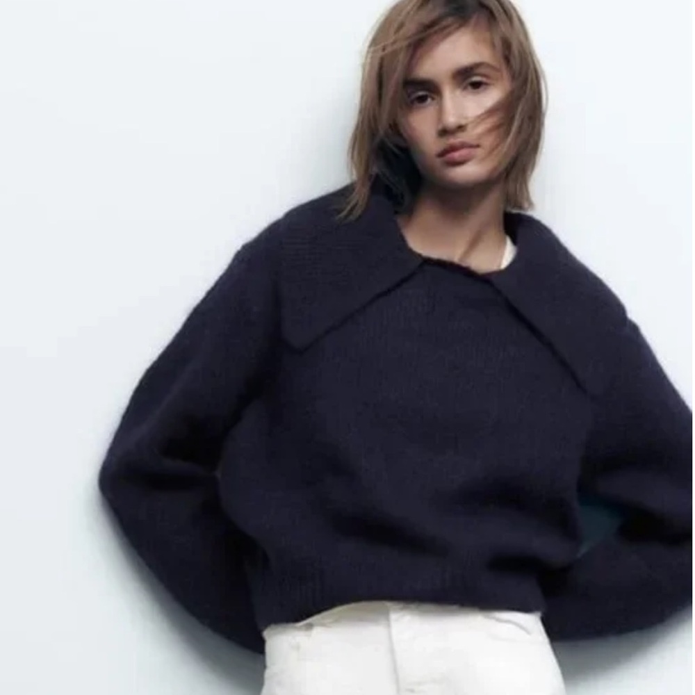 Women's Navy Sweater